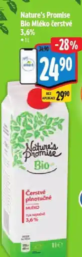 Albert Nature's Promise Blo Mléko čerstvé 3,6% nabídka