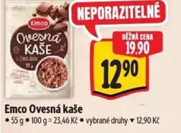 Albert Emco Ovesná kaše nabídka