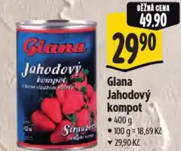 Albert Giana Jahodový kompot nabídka