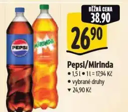 Albert Pepsi/Mirinda nabídka