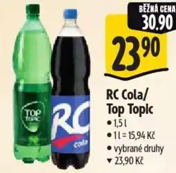 Albert RC Cola/ Top Topic nabídka