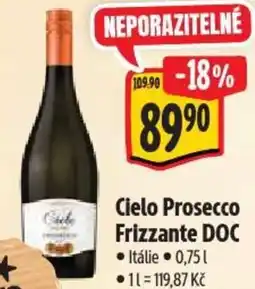 Albert Cielo Prosecco Frizzante DOC nabídka