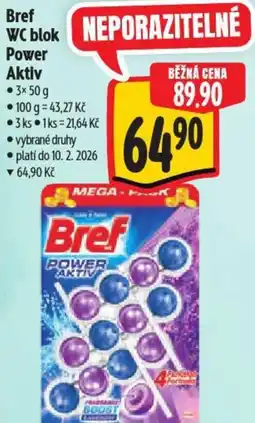 Albert Bref WC blok Power Aktiv nabídka