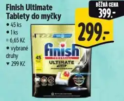 Albert Finish Ultimate Tablety do myčky nabídka