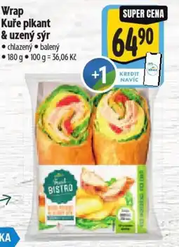 Albert Wrap Kuře pikant & uzený sýr nabídka