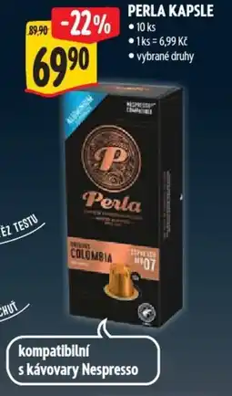 Albert Perla kapsle nabídka