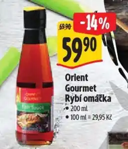 Albert Orient Gourmet Rybí omáčka nabídka