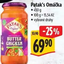 Albert Patak's Omáčka nabídka