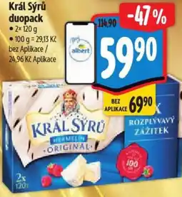 Albert Král Sýrů duopack nabídka