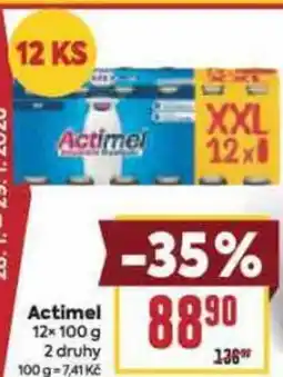 Billa Actimel nabídka