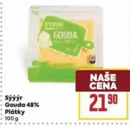 Billa Syyyr Gouda 48% Plátky nabídka