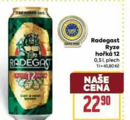 Billa Radegast Ryze hořká 12 nabídka