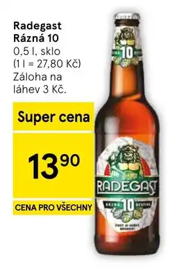 Tesco Radegast Rázná 10 nabídka