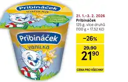 Tesco Pribináček nabídka