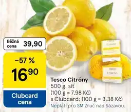 Tesco Tesco Citróny nabídka