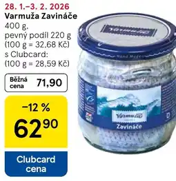 Tesco Varmuža Zavináče nabídka