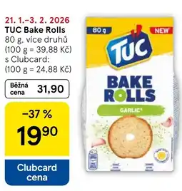 Tesco TUC Bake Rolls nabídka