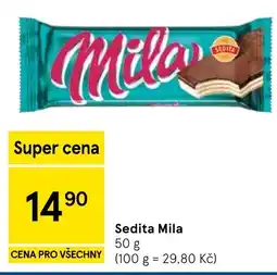 Tesco Sedita Mila nabídka