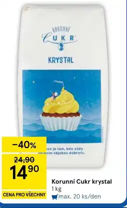 Tesco Korunní Cukr krystal nabídka