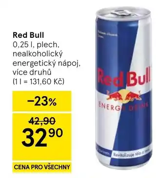 Tesco Red Bull nabídka