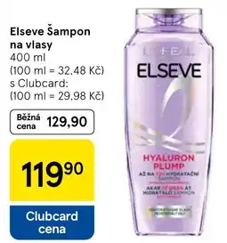 Tesco Elseve Šampon na vlasy nabídka