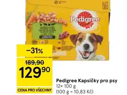 Tesco Pedigree Kapsičky pro psy nabídka