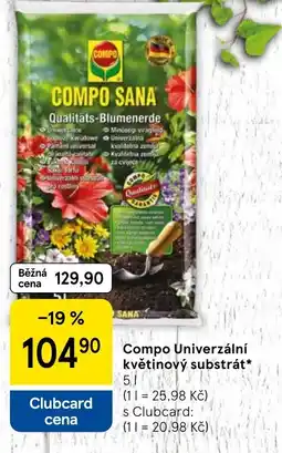 Tesco Compo Univerzální květinový substrát nabídka