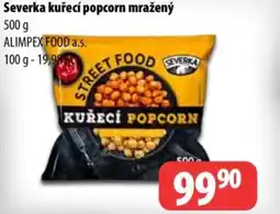 Partner Maloobchodní síť Severka kuřecí popcorn mražený nabídka