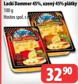 Partner Maloobchodní síť Lacki Dammer 45%, uzený 45% plátky nabídka