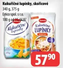 Partner Maloobchodní síť Kukuřičné lupínky, skořicové nabídka