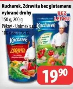 Partner Maloobchodní síť Kucharek, Zdravita bez glutamanu nabídka