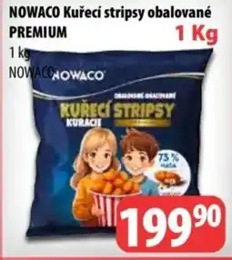 Partner Maloobchodní síť NOWACO Kuřecí stripsy obalované PREMIUM nabídka