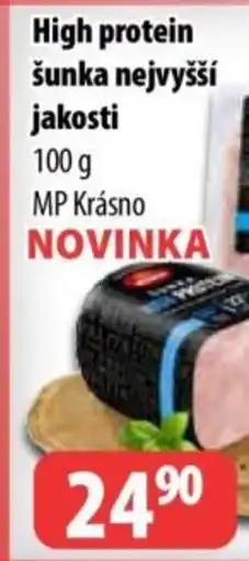 Partner Maloobchodní síť High protein šunka nejvyšší jakosti nabídka