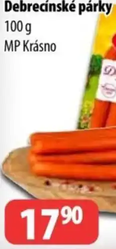 Partner Maloobchodní síť Debrecínské párky nabídka