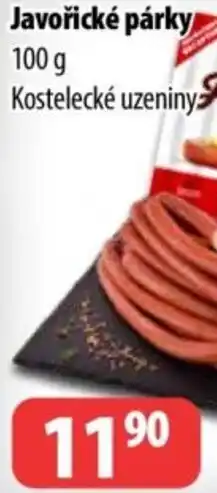 Partner Maloobchodní síť Javořické párky nabídka