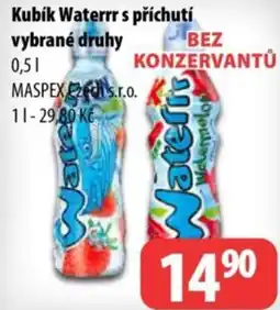 Partner Maloobchodní síť Kubík Waterrr s příchutí nabídka