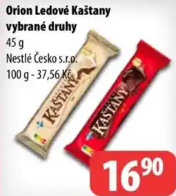 Partner Maloobchodní síť Orion Ledové Kaštany nabídka