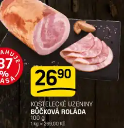 Flop Kostelecké uzeniny bůčková roláda nabídka