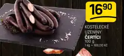 Flop Kostelecké uzeniny čertíci nabídka