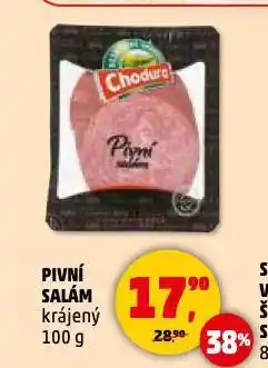 Penny Market Pivní salám nabídka