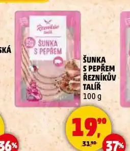 Penny Market Šunka s pepřem nabídka