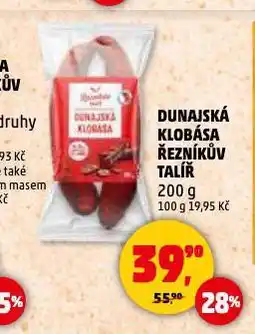 Penny Market Dunajská klobása nabídka