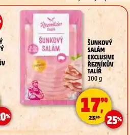Penny Market Šunkový salám exclusive nabídka