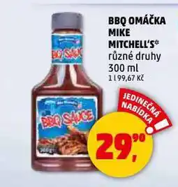 Penny Market Bbq omáčka mike mitchell's nabídka