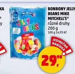 Penny Market Bonbony jelly beans mike mitchell's nabídka