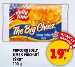 Penny Market Popcorn jolly time s příchutí sýru nabídka