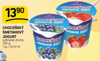 Flop Choceňský smetanový jogurt nabídka