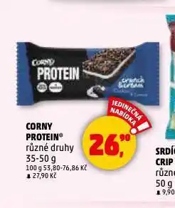Penny Market Corny protein nabídka