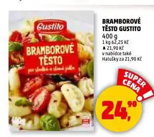 Penny Market Bramborové těsto gustito nabídka