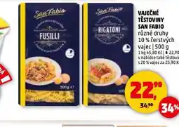 Penny Market Vaječné těstoviny san fabio nabídka